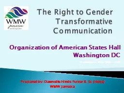The Right to Gender Transformative Communication