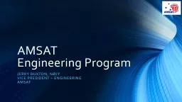 AMSAT Engineering Program
