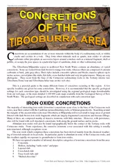 Concretions of the tibooburra area `1