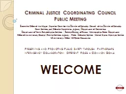 Criminal Justice Coordinating Council