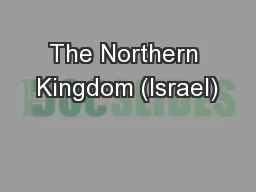 The Northern Kingdom (Israel)