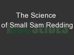 The Science of Small Sam Redding