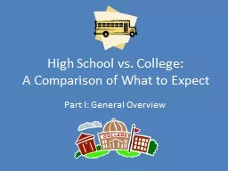 High School vs. College: