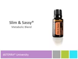 Slim & Sassy® Metabolic Blend