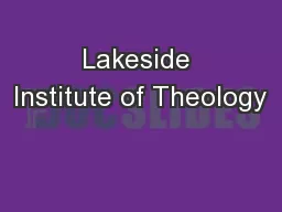 Lakeside Institute of Theology