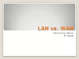 LAN vs. WAN Networking Basics