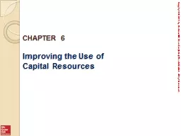 CHAPTER 6 Improving the Use of