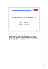 Conducted Interference Tim Williams Elmac Services Thi