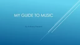 My guide to music  By  ******************