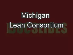 Michigan Lean Consortium