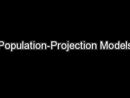 Population-Projection Models