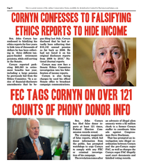 Cornyn confesses to falsifying ethics reports to hide income
