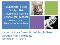 Labor of Love Summit: Helping Indiana Reduce Infant Mortality