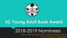 SC Young Adult Book  Award