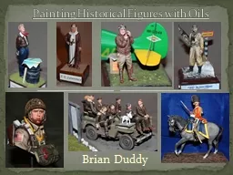 Brian Duddy Painting Historical Figures with Oils