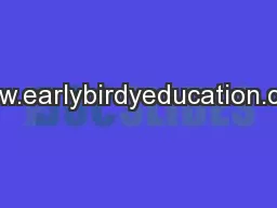 www.earlybirdyeducation.com