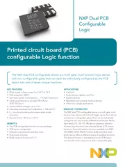 The NXP dual PCB congurable device is a multi gate mul