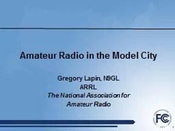 1 Amateur Radio in the Model City