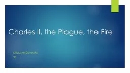 Charles II,  the   Plague