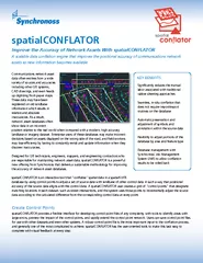 spatialCONFLATOR Improve the Accuracy of Network Asset