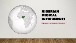 Nigerian Musical Instruments