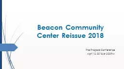Beacon Community Center Reissue