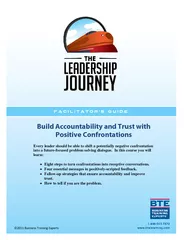 Build Accountability and Trust with Positive Confronta