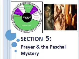 section 5: Prayer  &
