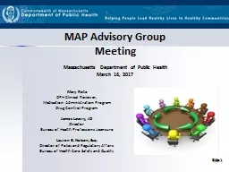 MAP Advisory Group Meeting