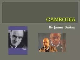 CAMBODIA By James Fenton