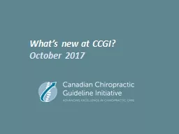 What’s new at CCGI? October 2017