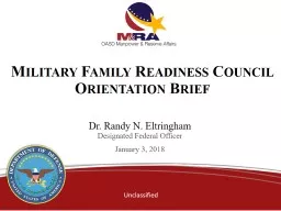 Military Family Readiness Council