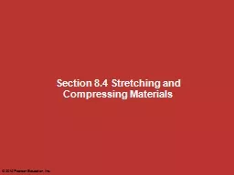 Section 8.4 Stretching and