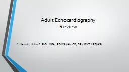 Adult Echocardiography Review