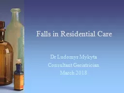 Falls in Residential Care