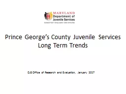 Prince George’s County Juvenile Services