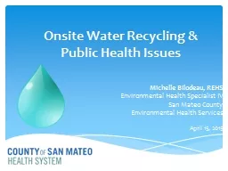 Onsite Water Recycling &