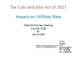 Tax Cuts and Jobs Act of 2017