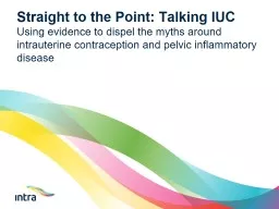 Straight to the Point: Talking IUC