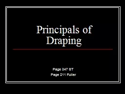 Principals of Draping Page 347 ST