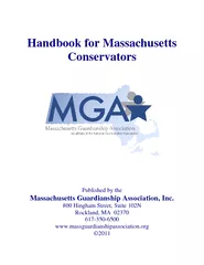Handbook for Massachusetts Conservators Published by t