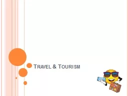 Travel & Tourism Tourism Definitions