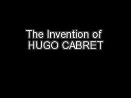 The Invention of HUGO CABRET