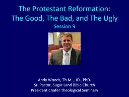 The Protestant Reformation: