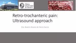 Retro- trochanteric   pain