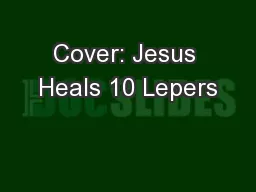 Cover: Jesus Heals 10 Lepers