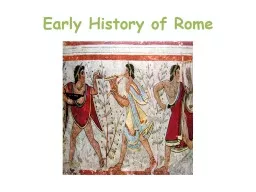 Early History of Rome truscan