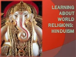 Learning About World Religions: 