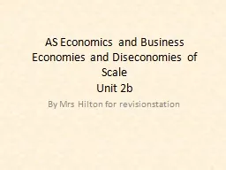 AS Economics and Business