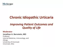 Chronic Idiopathic Urticaria